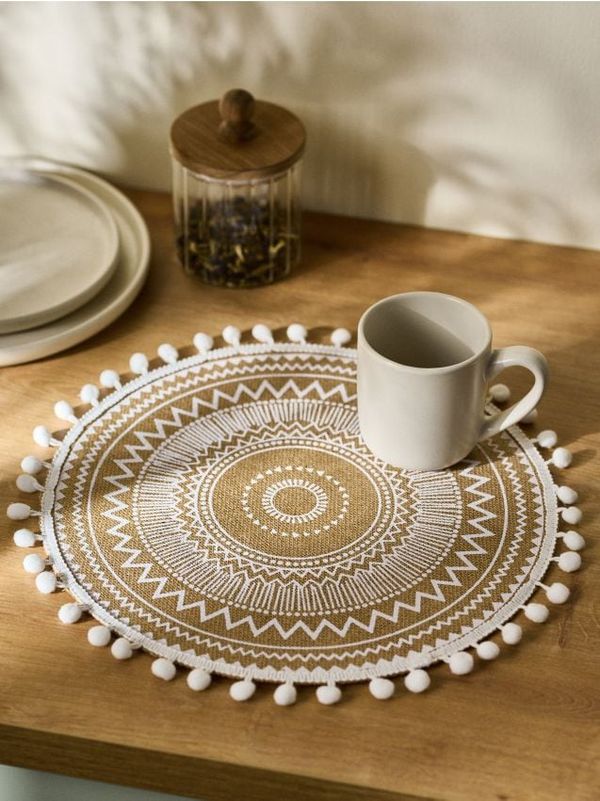 Sinsay Sinsay - Komplet 2 pogrinjkov - bež