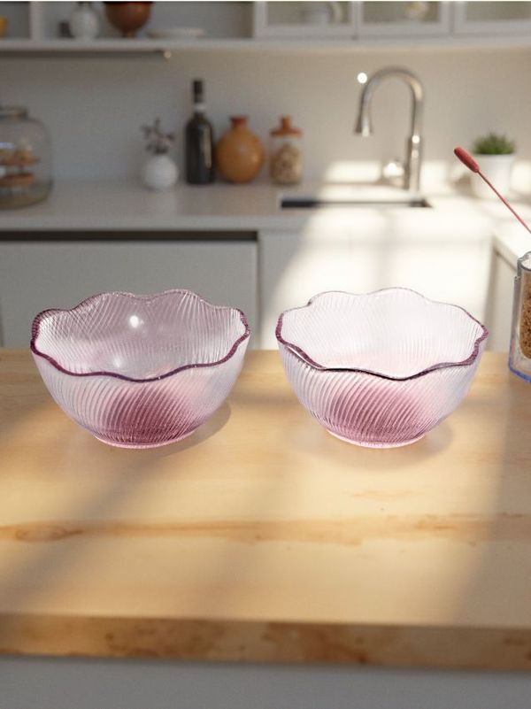 Sinsay Sinsay - Komplet 2 posod - pastelno roza