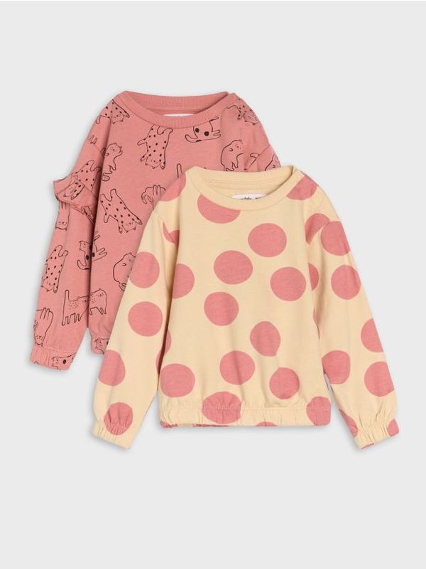 Sinsay Sinsay - Komplet 2 puloverjev - bež