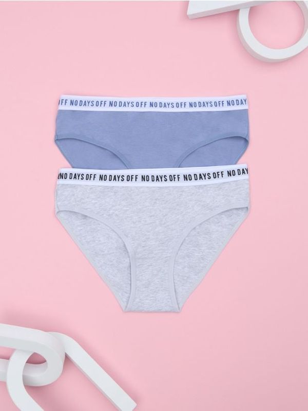 Sinsay Sinsay - Komplet 2 spodnjih hlačk - hijacinta