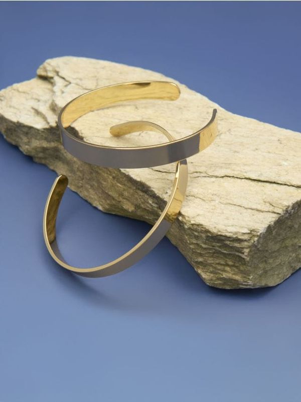 Sinsay Sinsay - Komplet 2 zapestnic - zlata