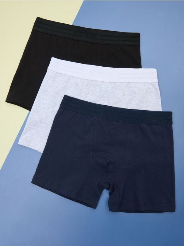 Sinsay Sinsay - Komplet 3 boksaric - črna