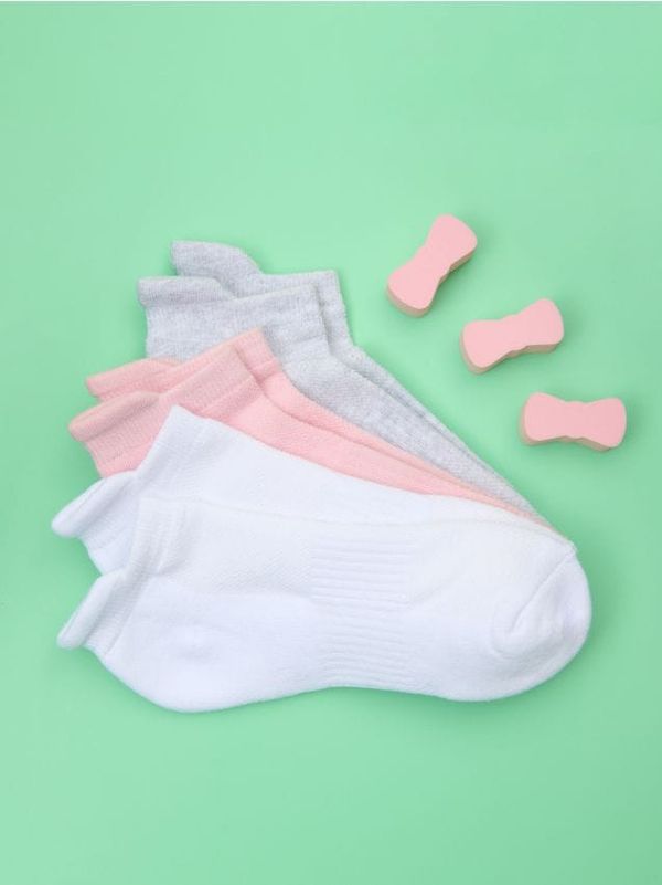 Sinsay Sinsay - Komplet 3 parov nogavic - večbarvna