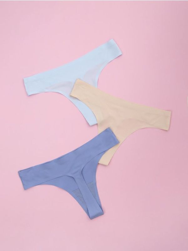 Sinsay Sinsay - Komplet 3 tangic - večbarvna