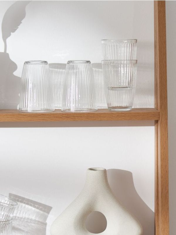 Sinsay Sinsay - Komplet 4 kozarcev - bela