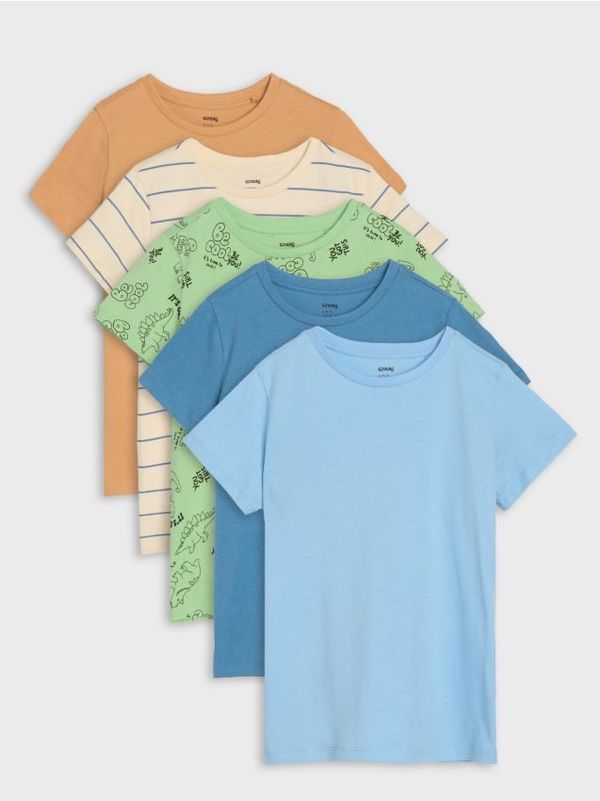 Sinsay Sinsay - Komplet 5 majic - večbarvna