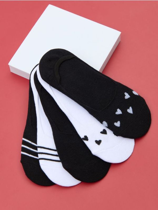 Sinsay Sinsay - Komplet 5 parov nogavic - večbarvna