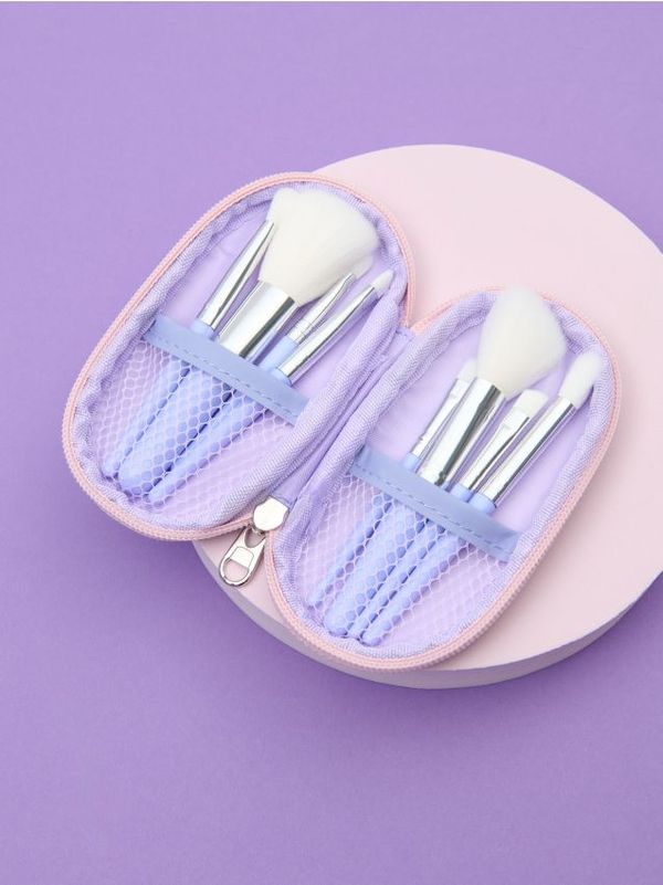 Sinsay Sinsay - Komplet 8 čopičev za ličenje - sivka