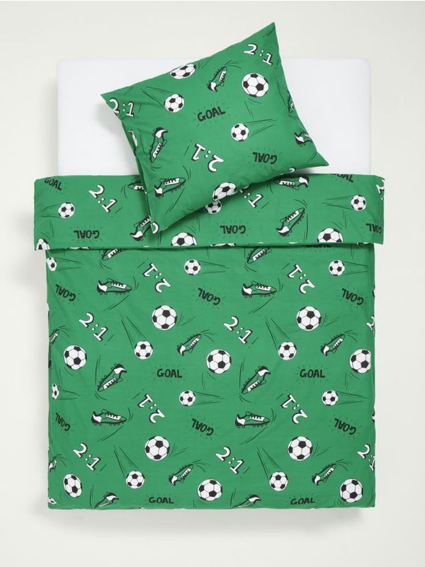 Sinsay Sinsay - Komplet bombažne posteljnine - svetlo zelena