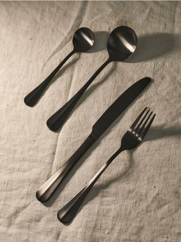 Sinsay Sinsay - Komplet jedilnega pribora - črna