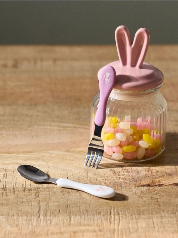 Sinsay Sinsay - Komplet jedilnega pribora - pastelno roza