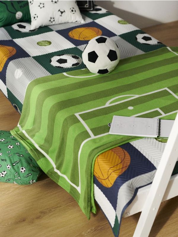 Sinsay Sinsay - Komplet mehke igrače in odeje - zelena