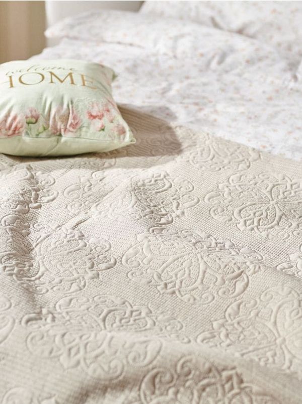 Sinsay Sinsay - Komplet posteljnine - krema