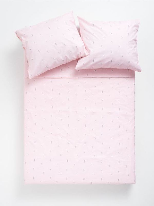 Sinsay Sinsay - Komplet posteljnine - pastelno roza