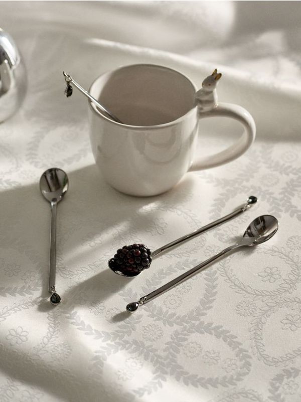 Sinsay Sinsay - Komplet žličk 4 pakiranja - srebrna