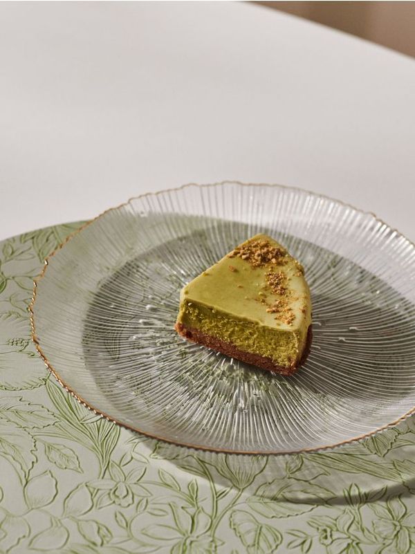 Sinsay Sinsay - Krožnik z zlatim robom - bela