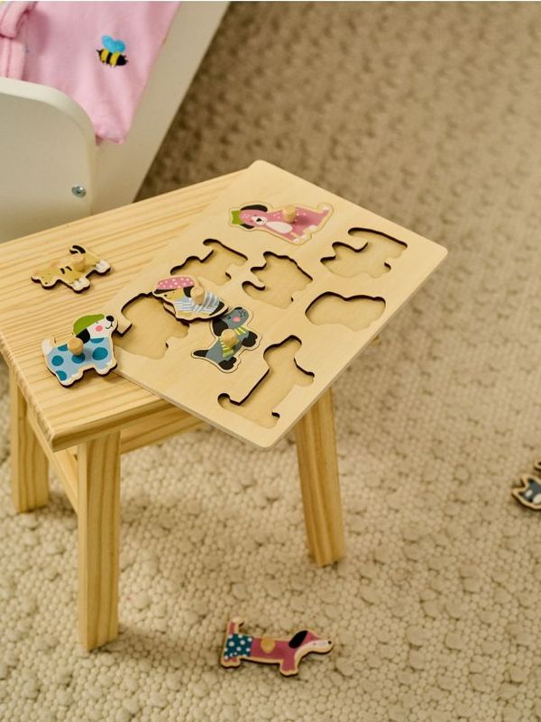 Sinsay Sinsay - Lesena sestavljanka - večbarvna