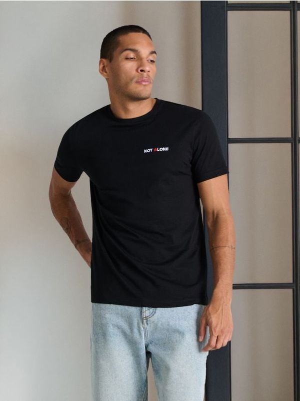 Sinsay Sinsay - Majica - črna