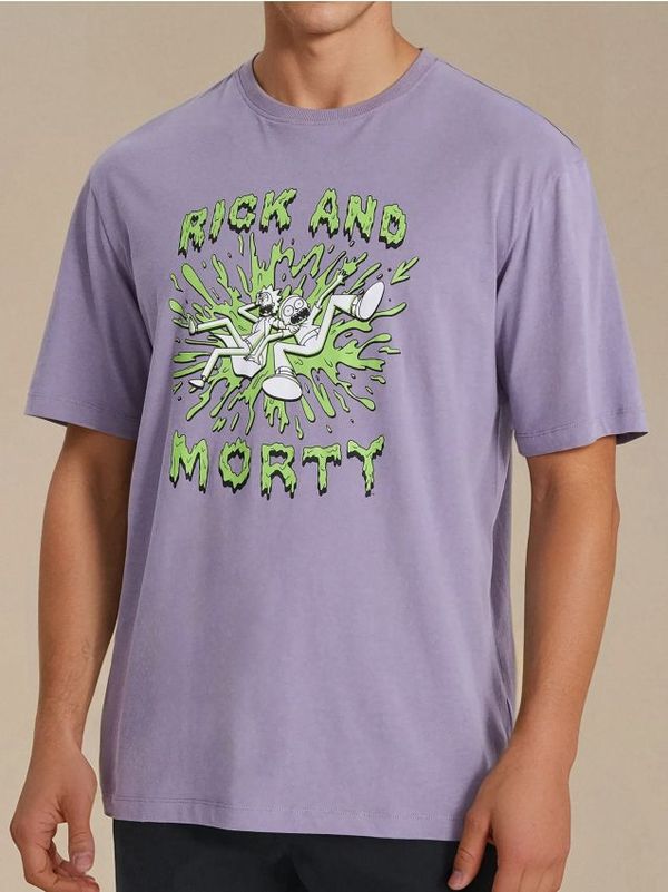 Sinsay Sinsay - Majica Rick and Morty - sivka