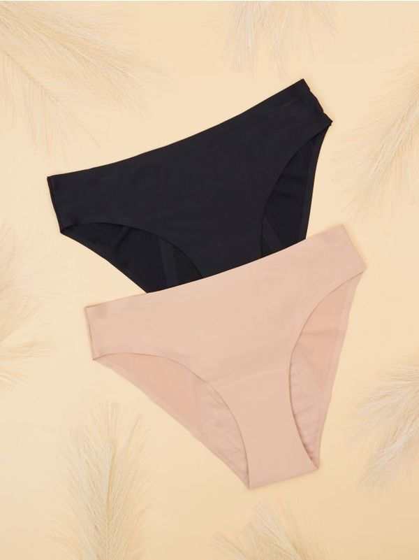 Sinsay Sinsay - Menstrualne hlačke 2 pakiranja - večbarvna