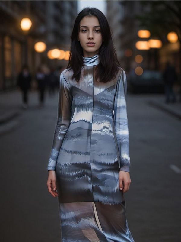 Sinsay Sinsay - Obleka - večbarvna