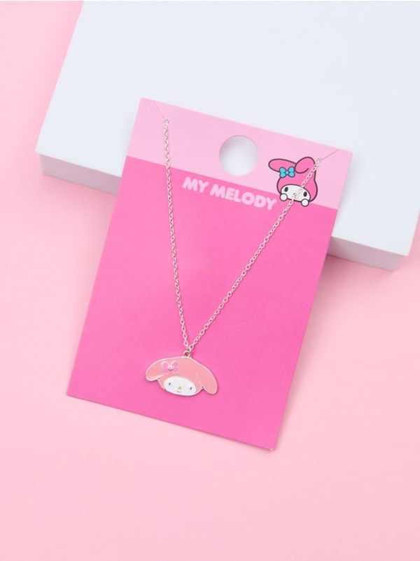 Sinsay Sinsay - Ogrlica Hello Kitty - srebrna