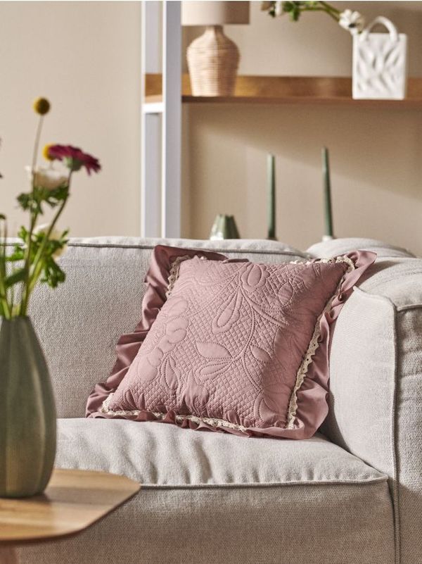 Sinsay Sinsay - Okrasna blazina - pastelno roza