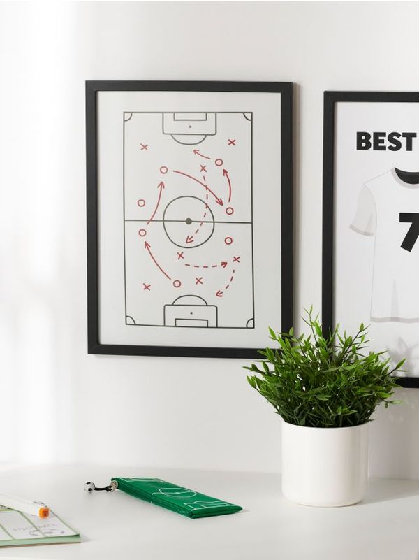 Sinsay Sinsay - Okvir z grafiko - črna