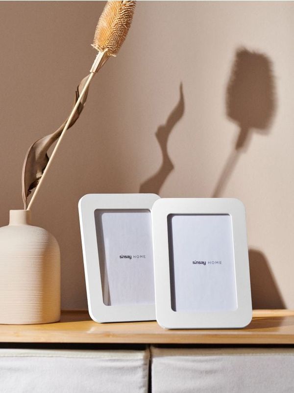 Sinsay Sinsay - Okvir za fotografijo 2 pack - bela