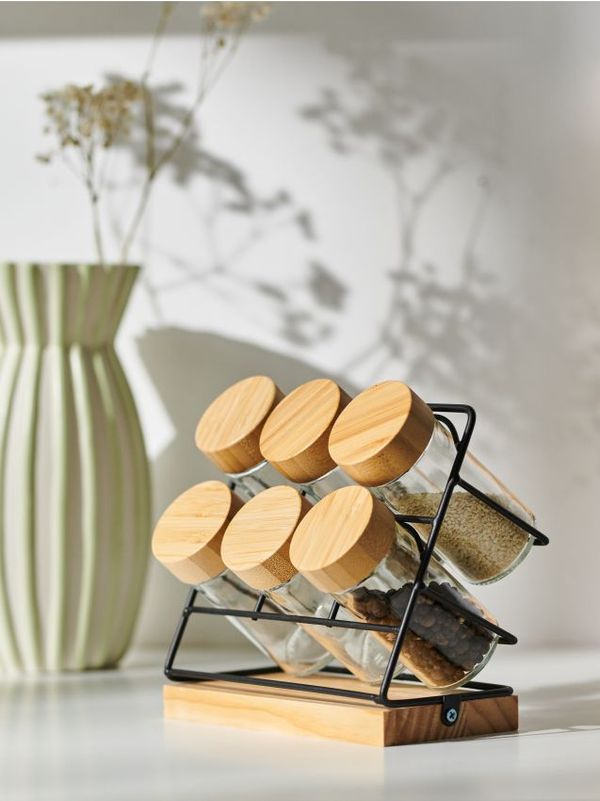 Sinsay Sinsay - Posoda za začimbe 7 pack - bela