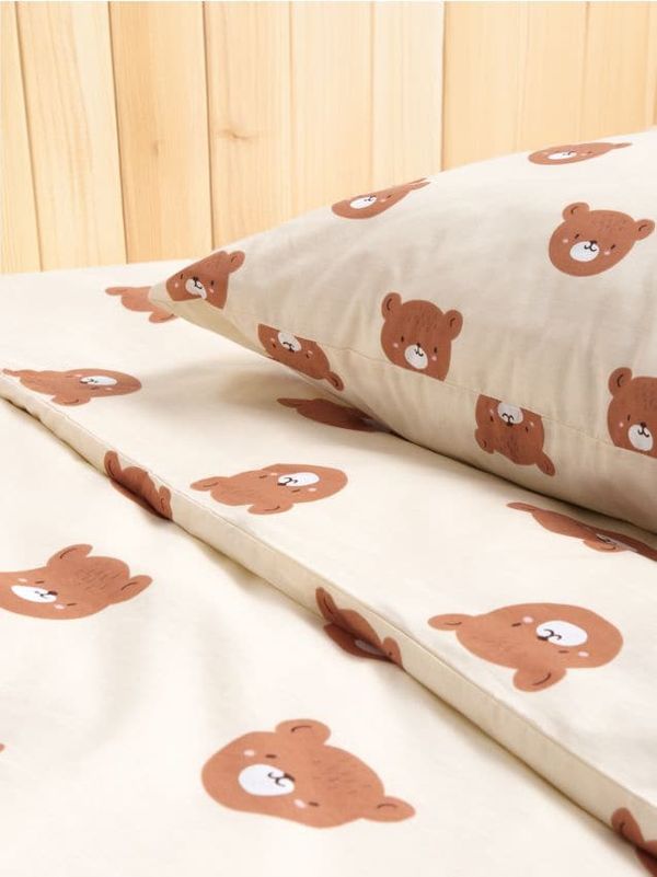 Sinsay Sinsay - Posteljnina 160x200 - krema