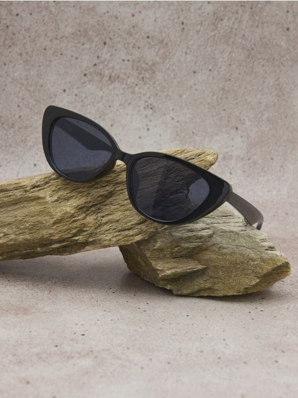 Sinsay Sinsay - Pravokotna sončna očala - črna