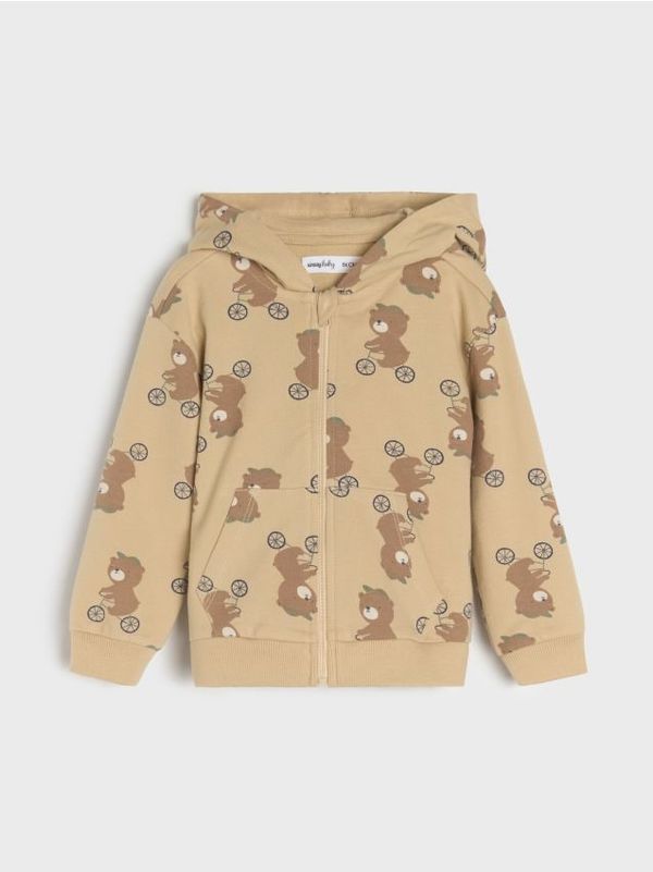 Sinsay Sinsay - Pulover s kapuco - nude