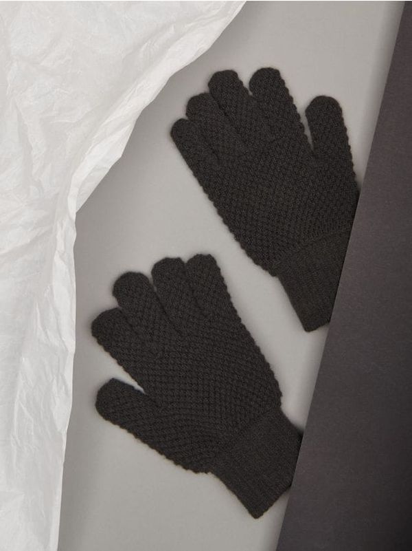 Sinsay Sinsay - Rokavice z enim prstom - temno siva