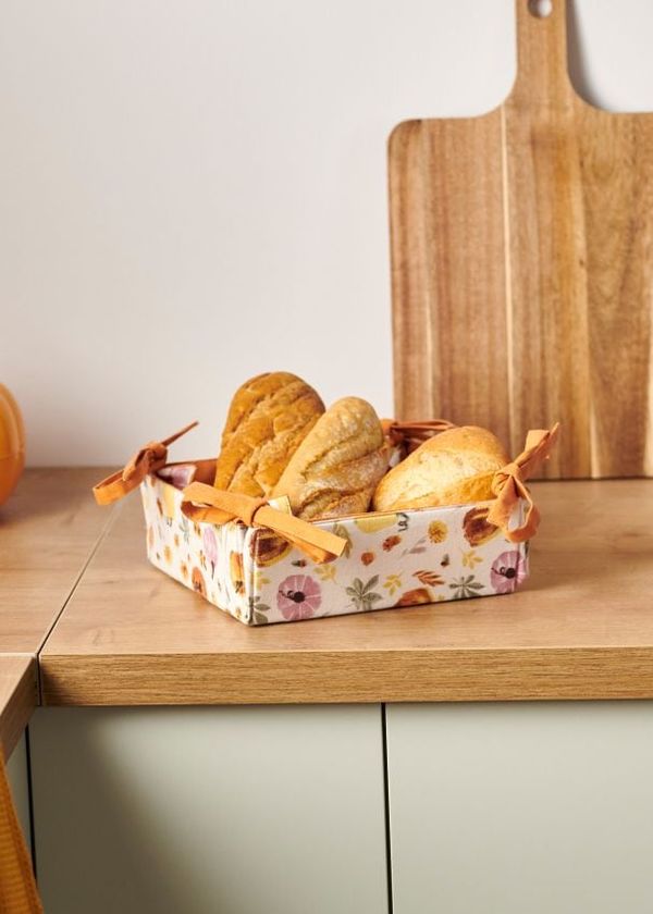 Sinsay Sinsay - Set: Košara za shranjevanje in kuhinjske brisače - večbarvna