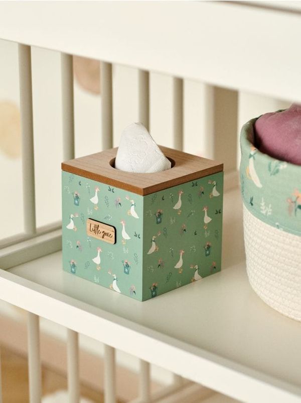 Sinsay Sinsay - Škatla za robčke - bledo zelena