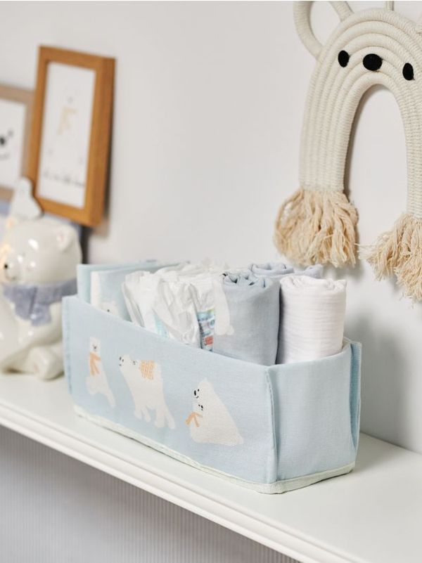 Sinsay Sinsay - Škatla za shranjevanje - bledo modra