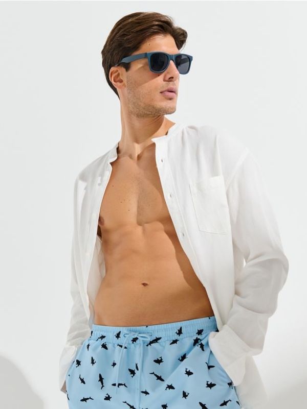 Sinsay Sinsay - Sončna očala - temno turkizna