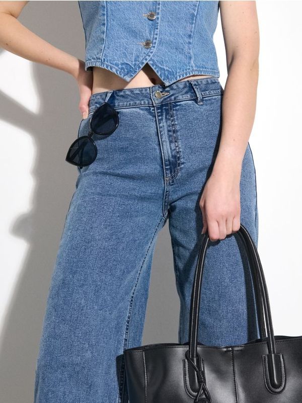 Sinsay Sinsay - Sončna očala z debelim okvirjem - črna