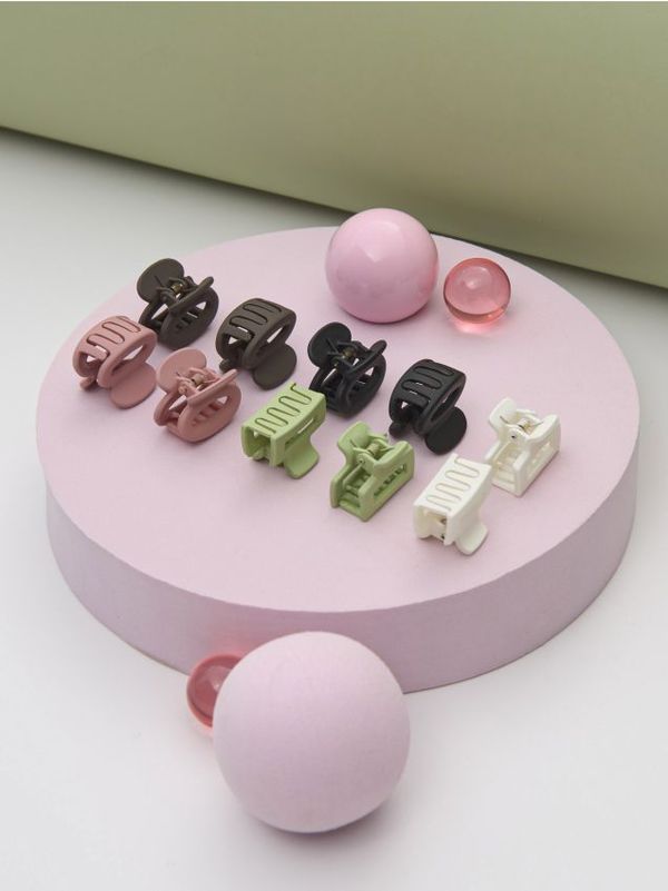 Sinsay Sinsay - Sponke za lase 10 pack - večbarvna