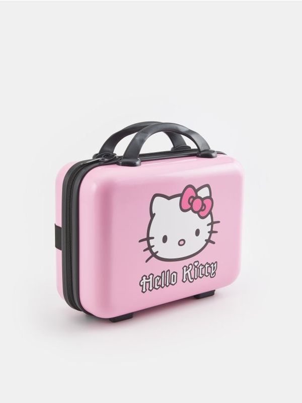 Sinsay Sinsay - Toaletna torbica Hello Kitty - pastelno roza