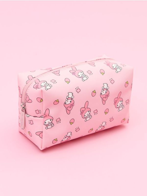 Sinsay Sinsay - Toaletna torbica Hello Kitty - pastelno roza