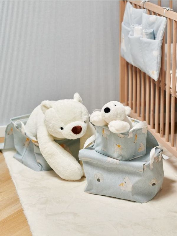 Sinsay Sinsay - Vsebnik 3 pack - bledo modra