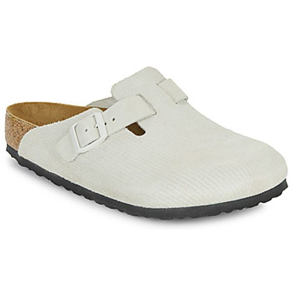 Birkenstock Birkenstock  Cokli Boston LEVE Corduroy Antique White