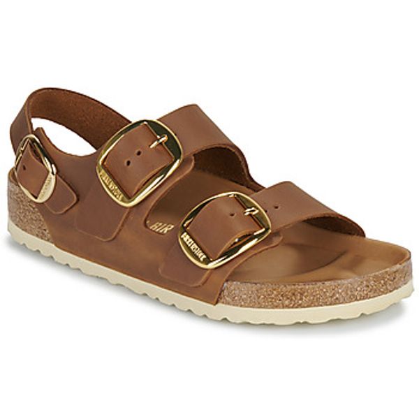BIRKENSTOCK BIRKENSTOCK  Natikači Milano Big Buckle LEOI Cognac HEX