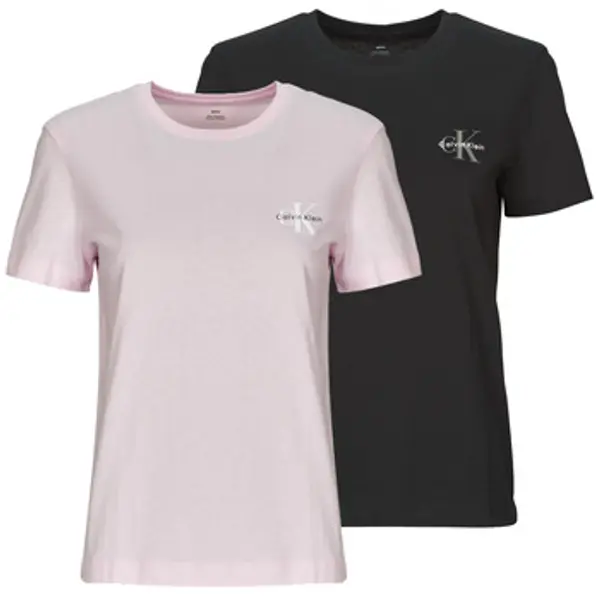 Calvin Klein Jeans Calvin Klein Jeans  Majice s kratkimi rokavi MONOLOGO CN 2 PACK TEE X2