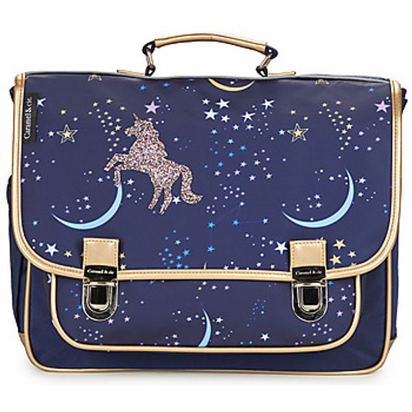 CARAMEL & CIE CARAMEL & CIE  Šolska torba CARTABLE 38 CM CONSTELLATION NUIT