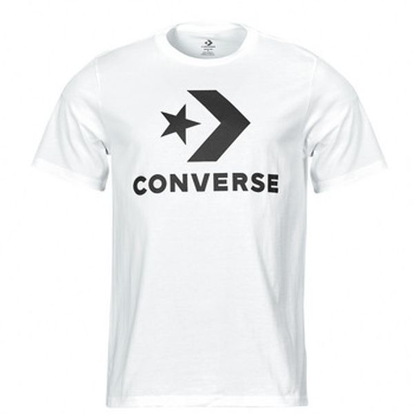 Converse Converse  Majice s kratkimi rokavi STAR CHEVRON TEE WHITE