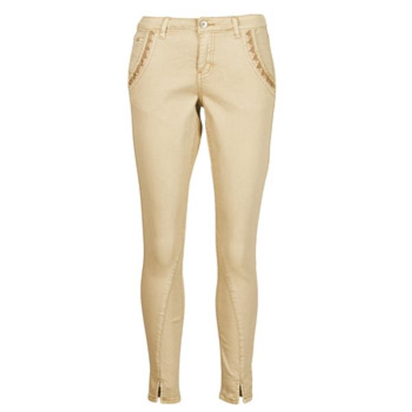 Cream Cream  Hlače s 5 žepi HOLLY TWILL PANT