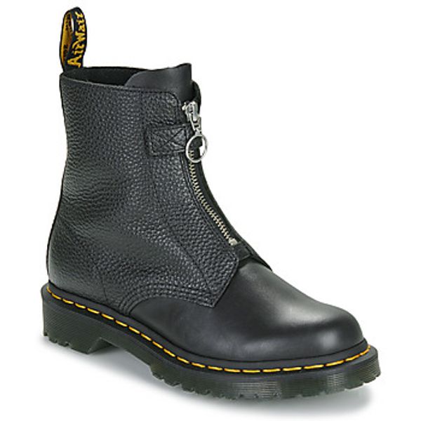 Dr. Martens Dr. Martens  Polškornji 1460 Pascal Frnt Zip Black Wanama   Black Milled Nappa